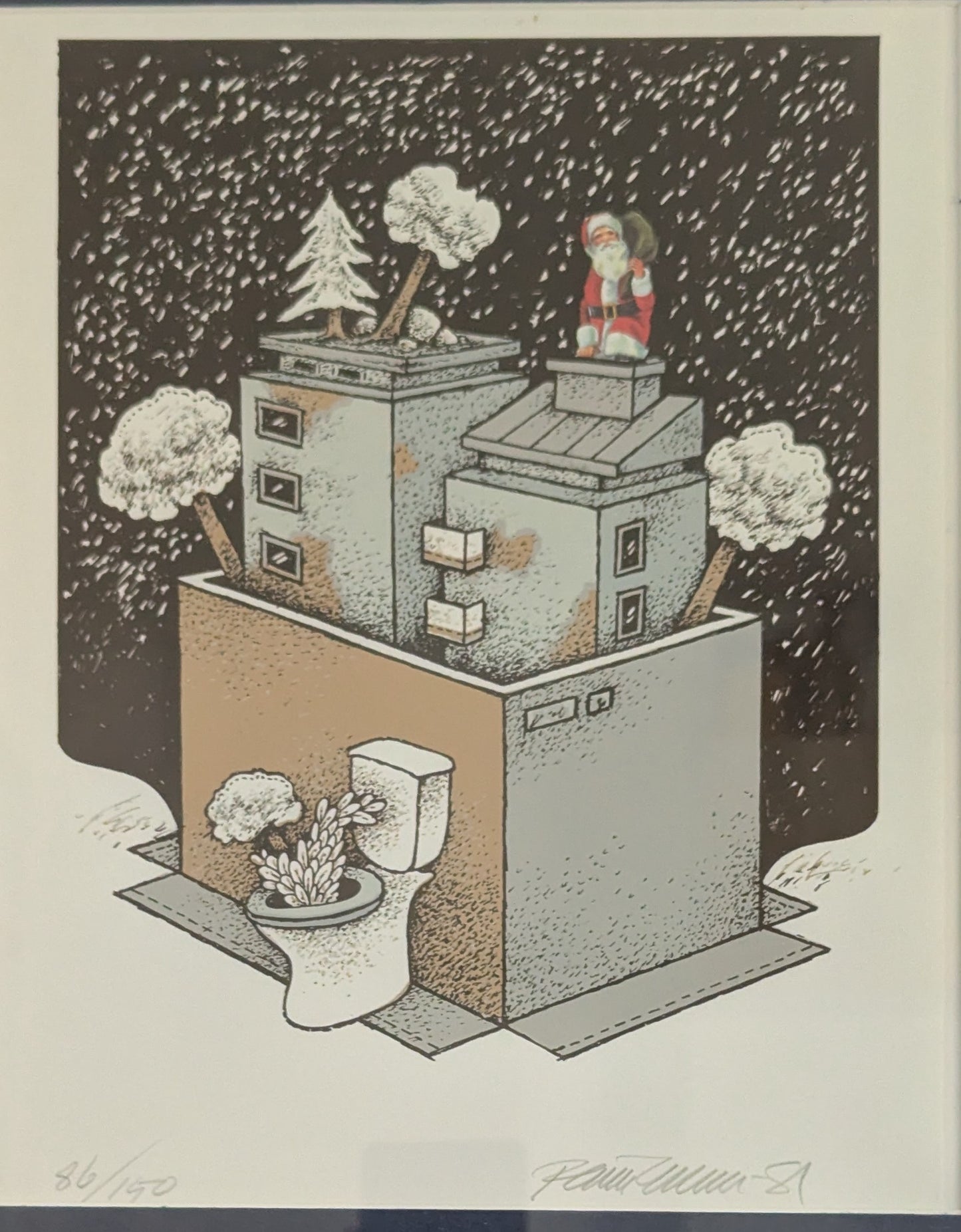 Raimo Kanerva - Signeerattu Grafiikka (1981)