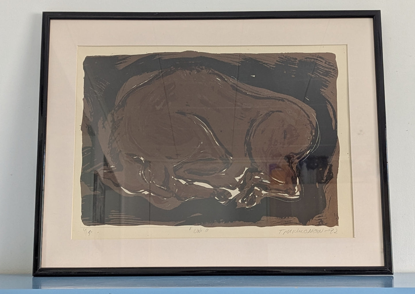 Tapani Mikkonen - Uni (Signeerattu Grafiikka 1992)