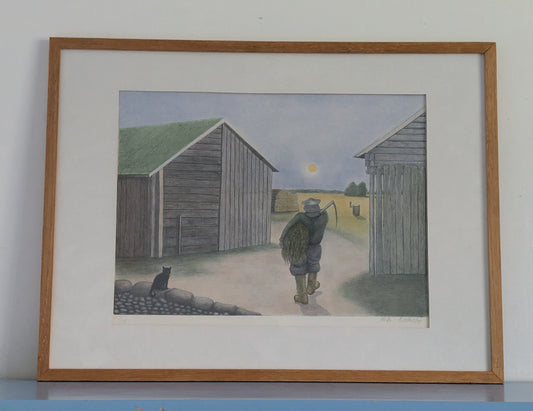 Peter Borotinskij - Signeerattu Grafiikka (Numeroitu 77/175)