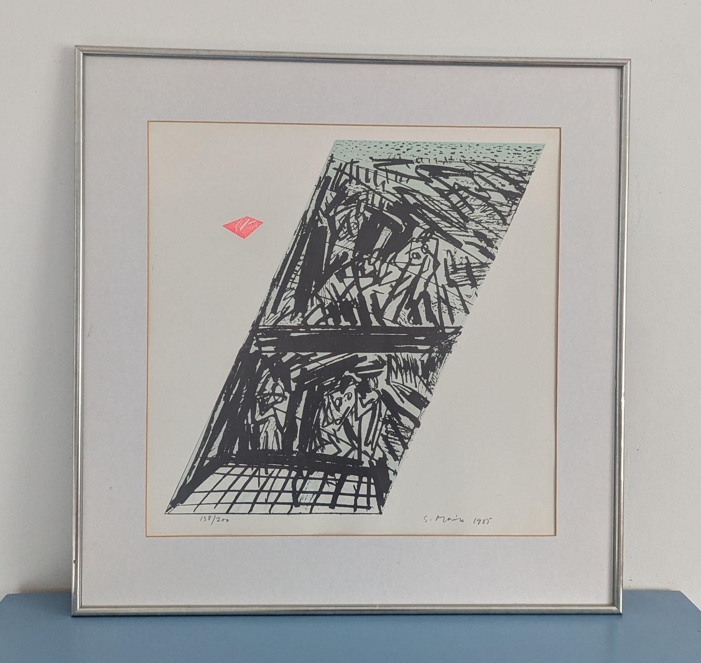 Sakari Marila - Signeerattu Grafiikka Sarjasta Almanakka (1985)