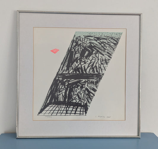 Sakari Marila - Signeerattu Grafiikka Sarjasta Almanakka (1985)