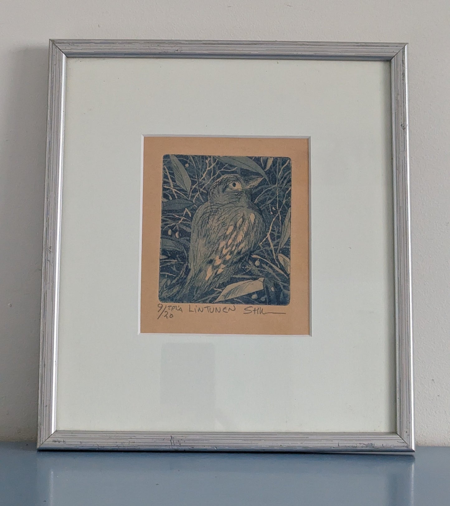 Sirpa-Helena Viljanen - Lintunen (Signeerattu Grafiikka)