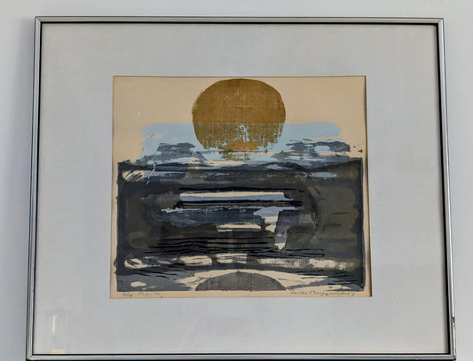 Jouko Bergqvist - Signeerattu Grafiikka (1967)