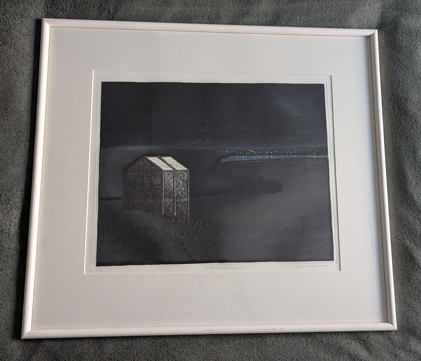 Tuula Lehtinen - Siirtolapuutarha II (Signeerattu Etsaus 1984)