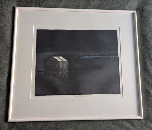 Tuula Lehtinen - Siirtolapuutarha II (Signeerattu Etsaus 1984)