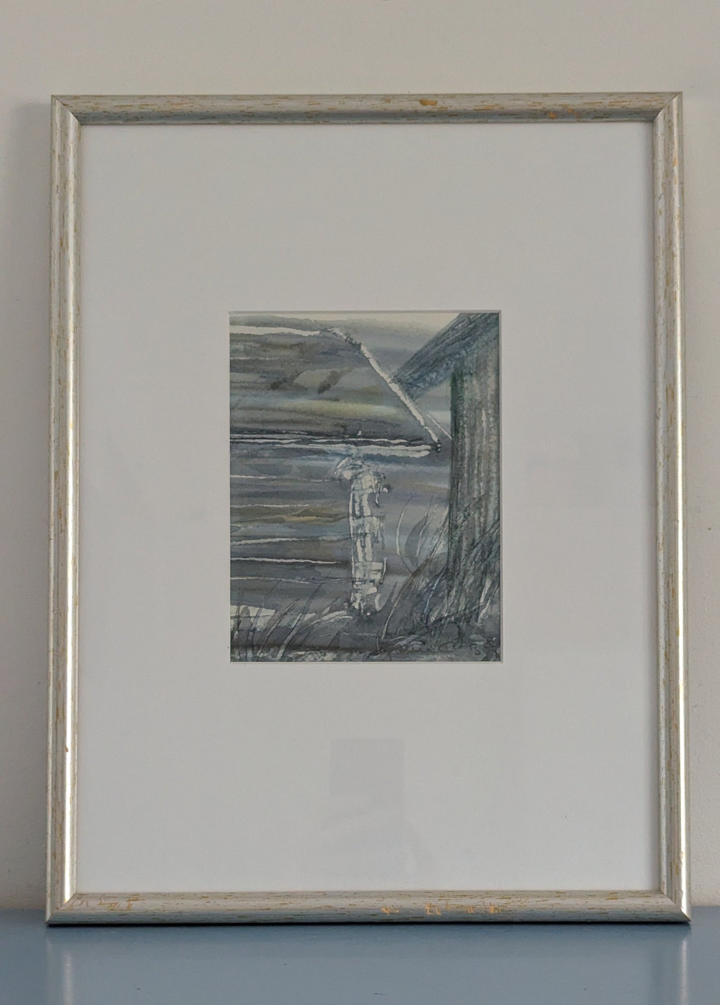 Johanna Cedercreutz - Signeerattu Akvarellimaalaus (1998)