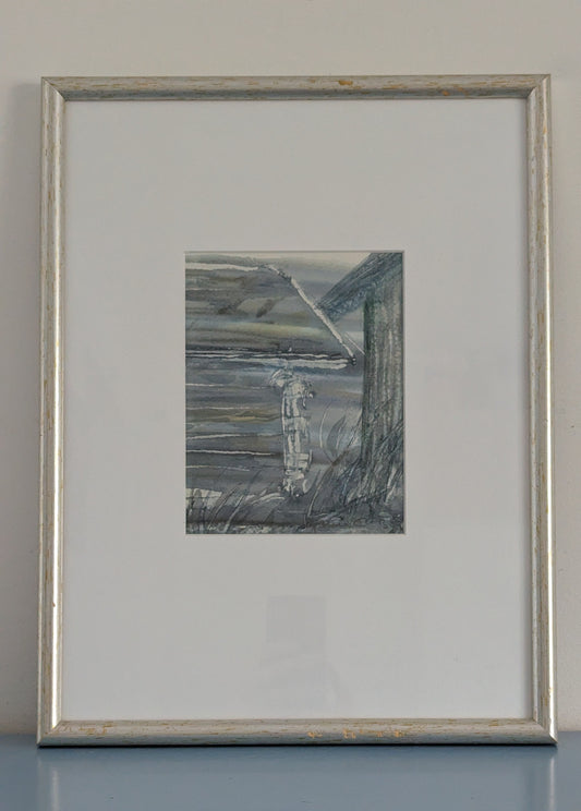 Johanna Cedercreutz - Signeerattu Akvarellimaalaus (1998)