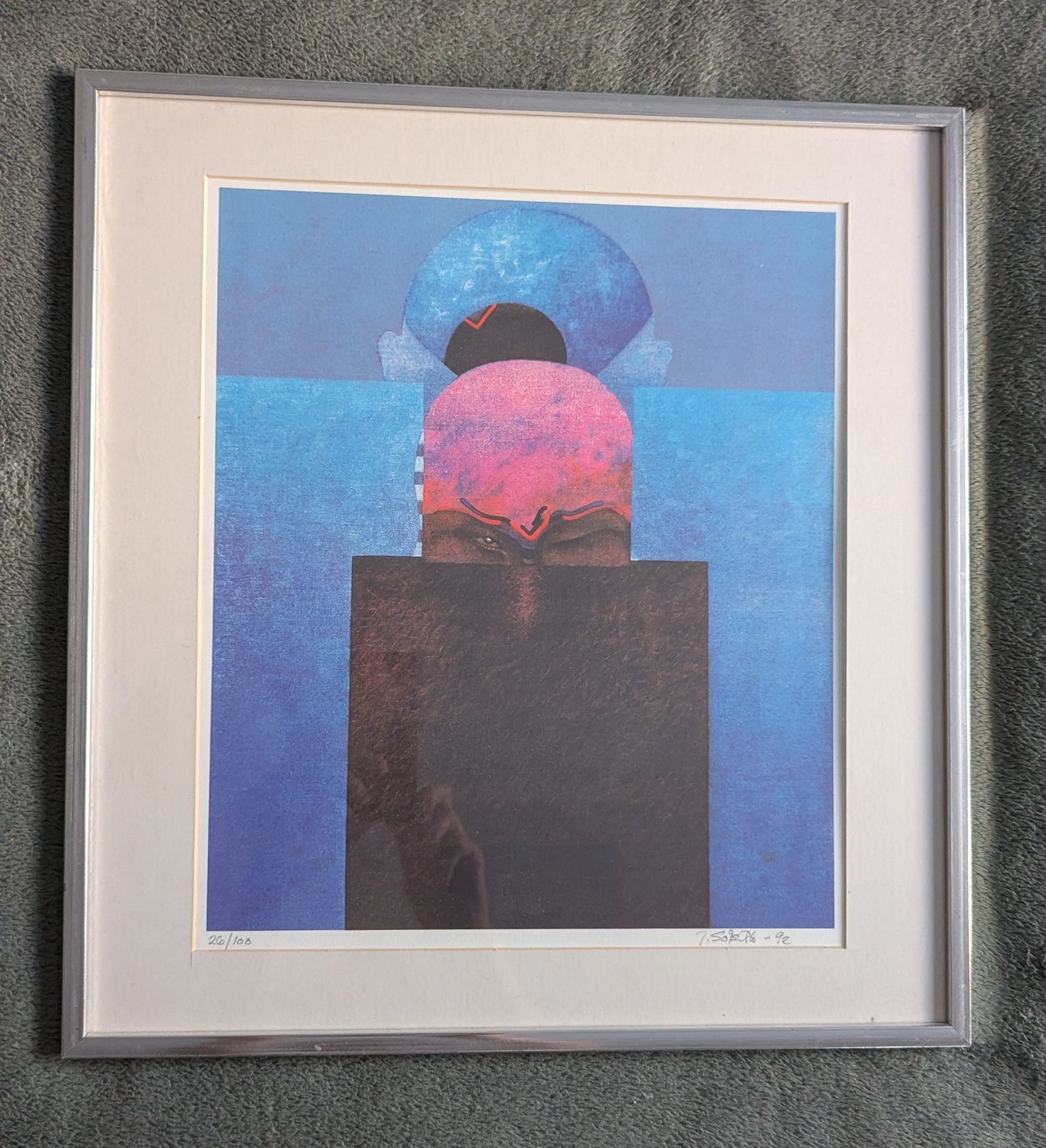 Juha Soisalo - Signeerattu ja Numeroitu 26/100 Grafiikka (1992)