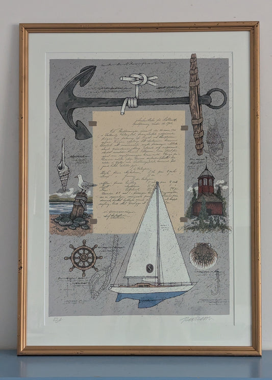 Raimo Kanerva - Signeerattu Grafiikka