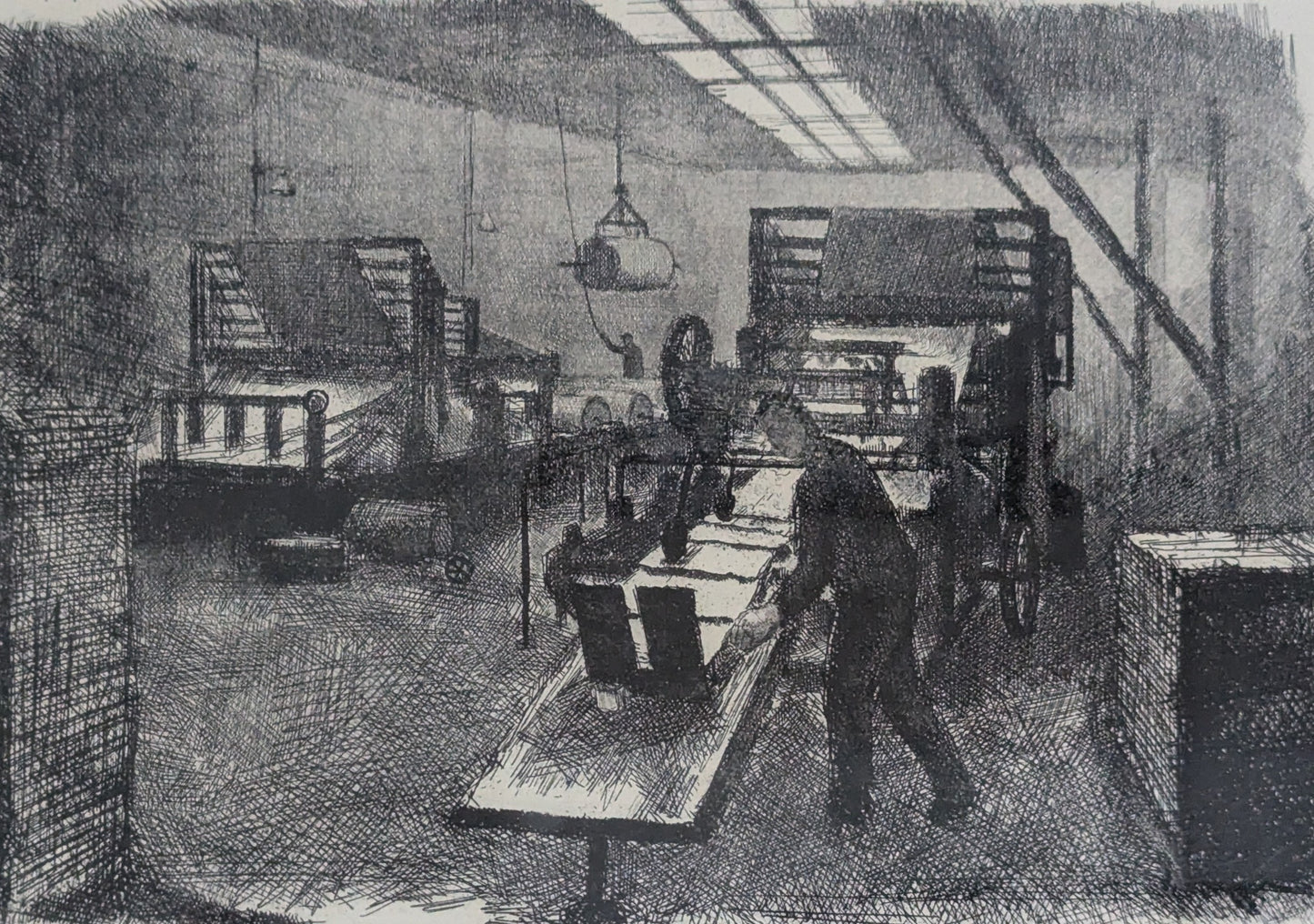 Simo Hannula - Signeerattu Grafiikka (1957)