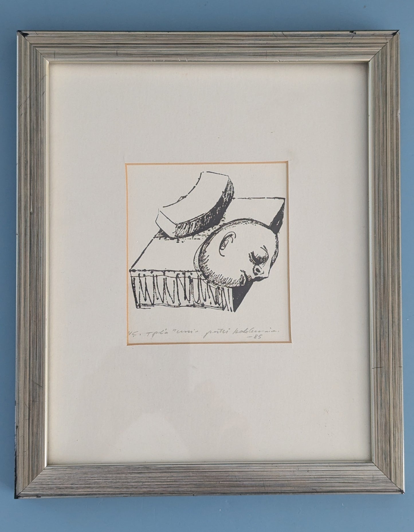 Pertti Kolehmainen - Uni (Signeerattu Grafiikka 1985)
