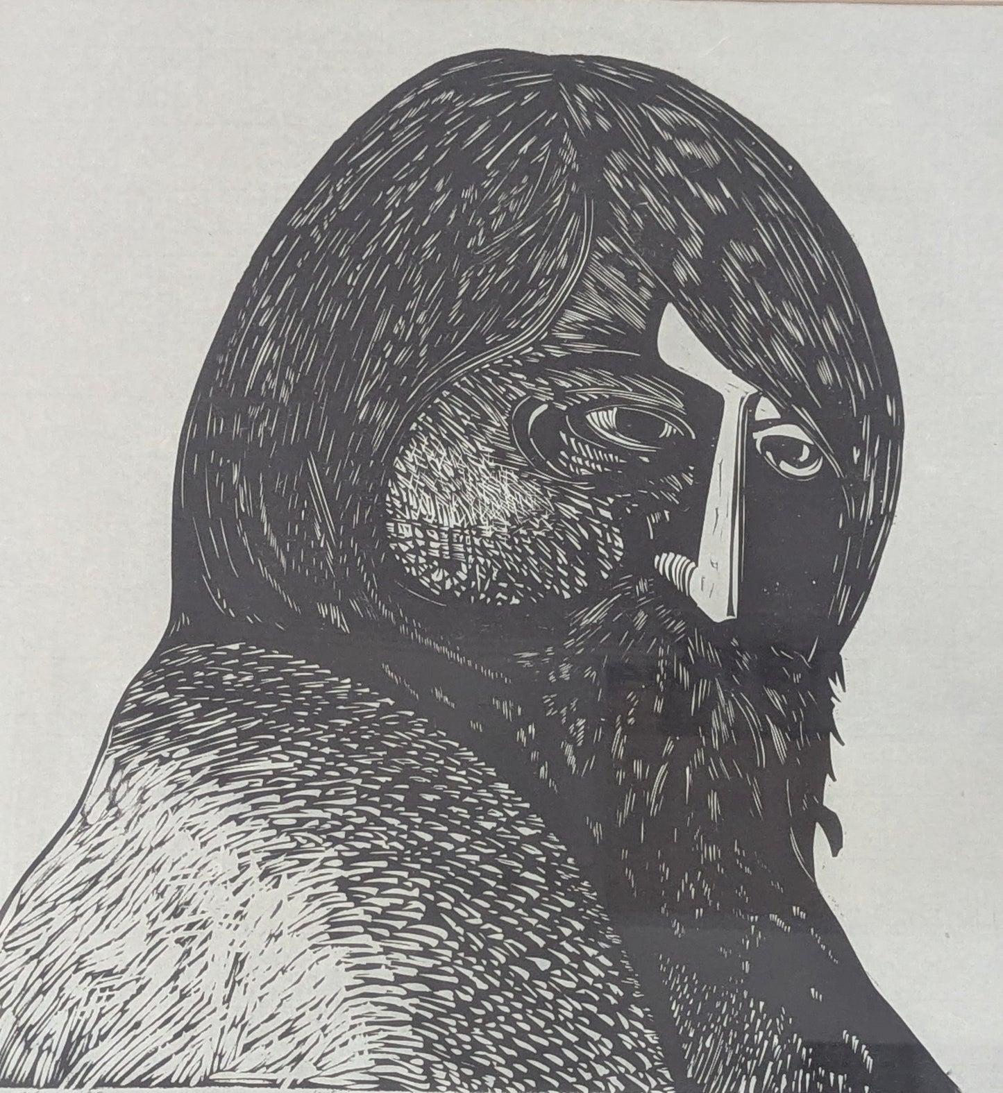 Pertti Kolehmainen - Kissakuningas (Signeerattu Grafiikka 1979)