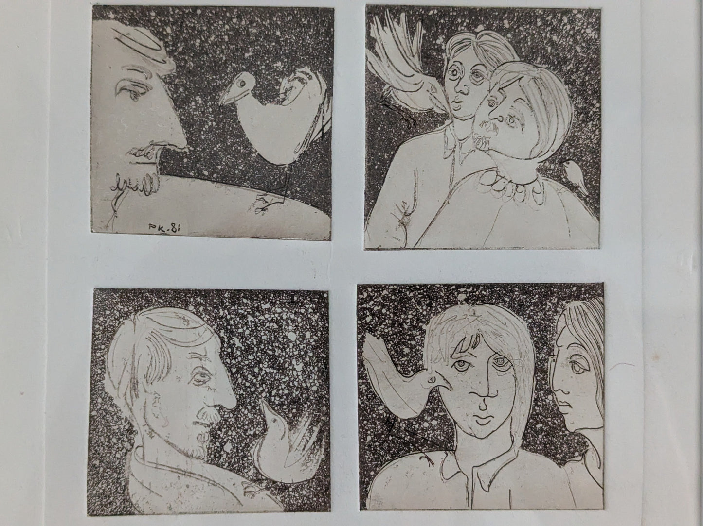 Pertti Kolehmainen - Syksy (Signeerattu Etsaus 1981)