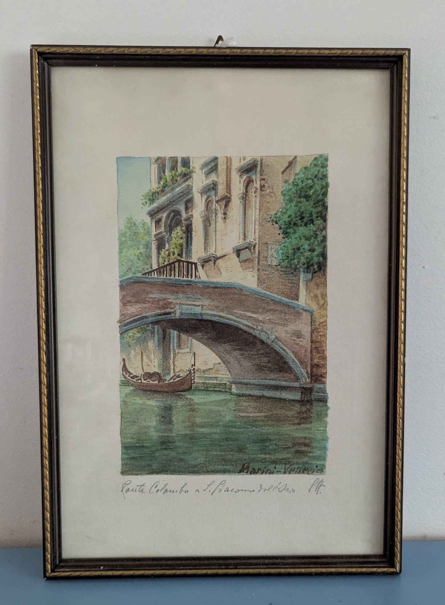 PA - Colombon Silta Venetsia (Signeerattu Teos)