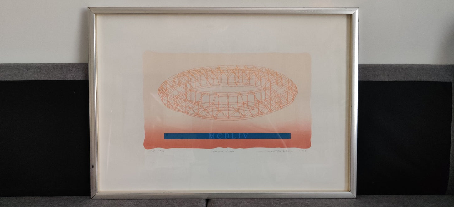 Matti Koskela - Circolo d'Oro (Serigrafia, 1998)