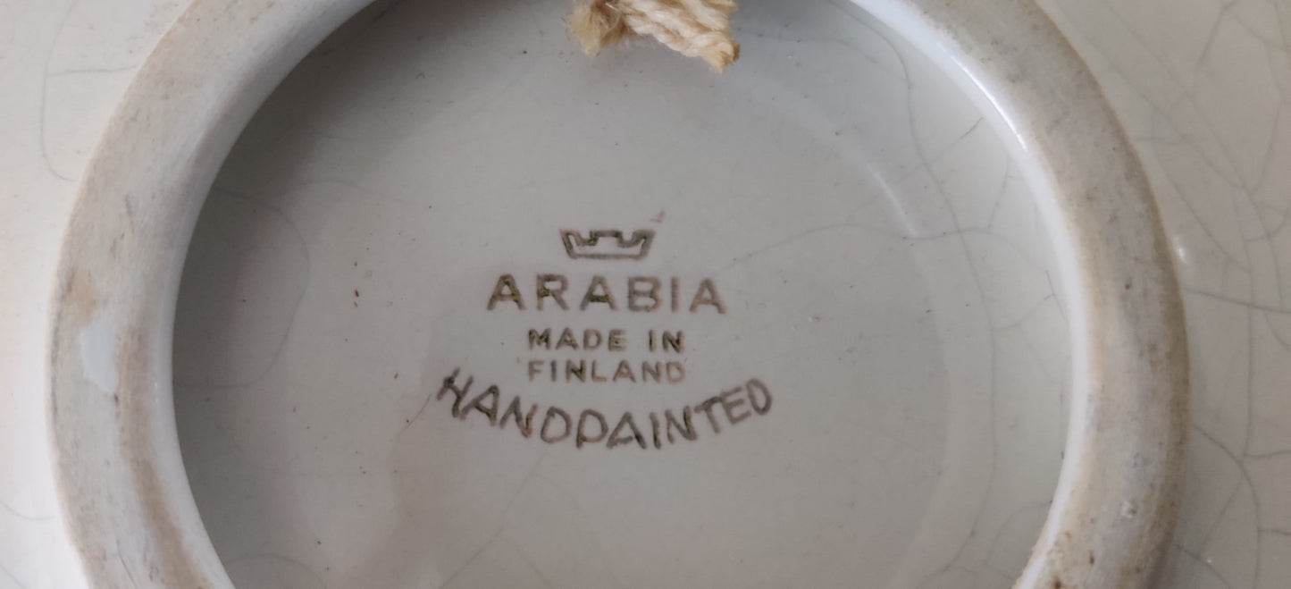 Arabia Käsinmaalattu Seinälautanen (Aino Anttila)