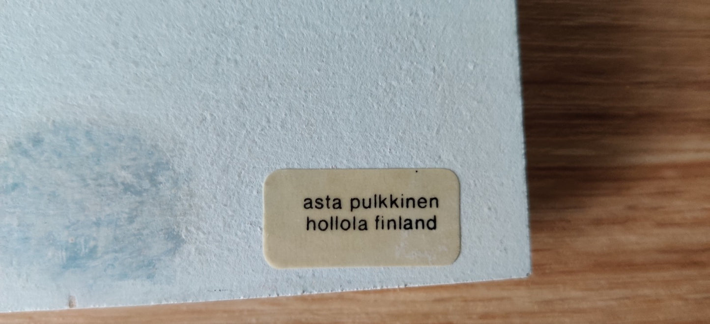 Asta Pulkkinen Puutaulu / Seinälaatta