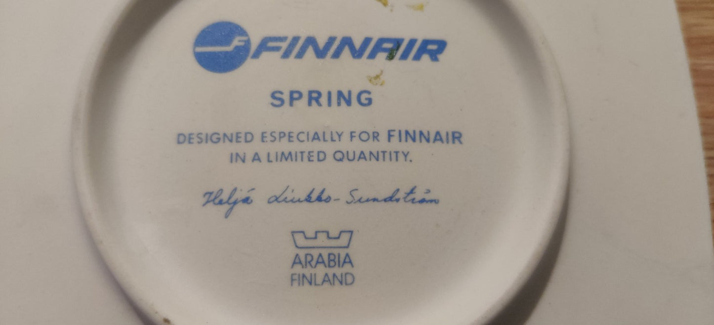 Arabia Finnair Spring Seinälautanen (Heljä Liukko-Sundström)