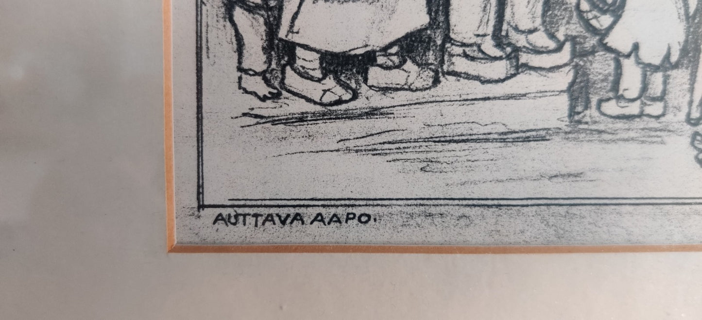 Auttava Aapo (Signeerattu Etsaus, 1985)