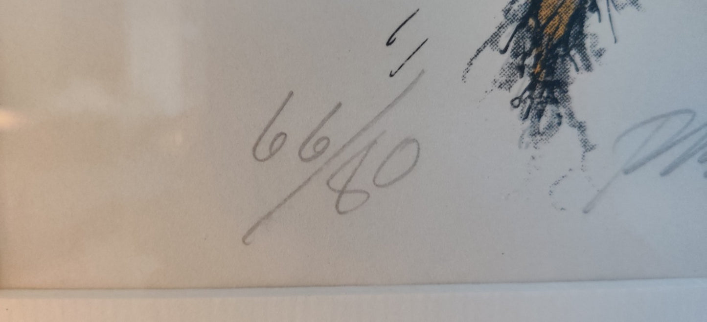 Raimo Kanerva - Signeerattu Grafiikka 1987