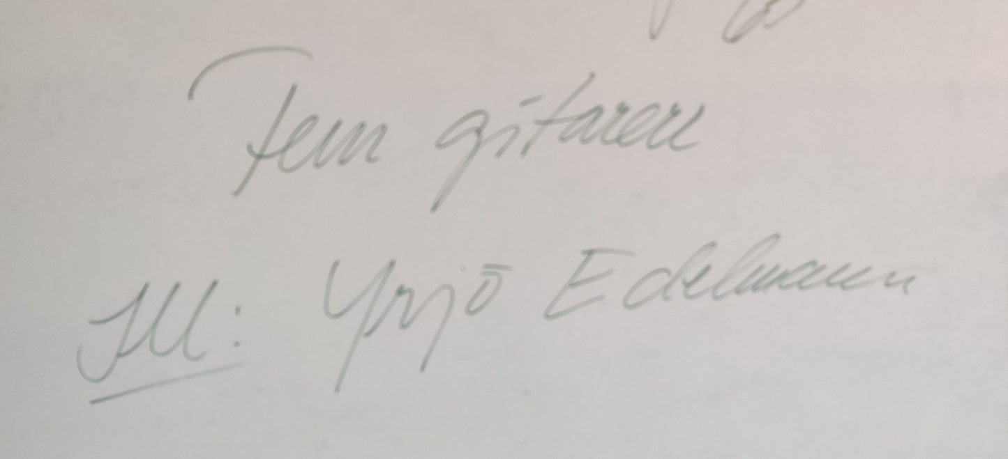 Yrjö Edelmann - Signeerattu Guassi