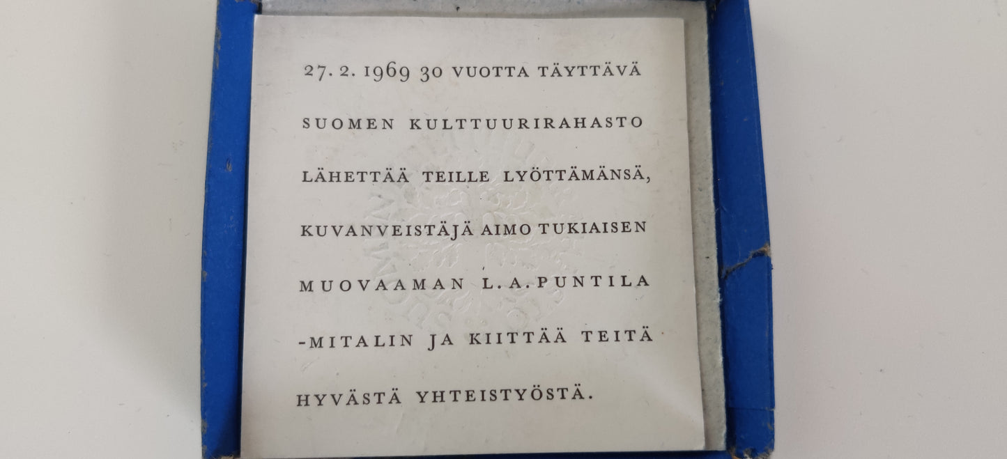 Aimo Tukiainen - Suomen Kulttuurirahasto 30v