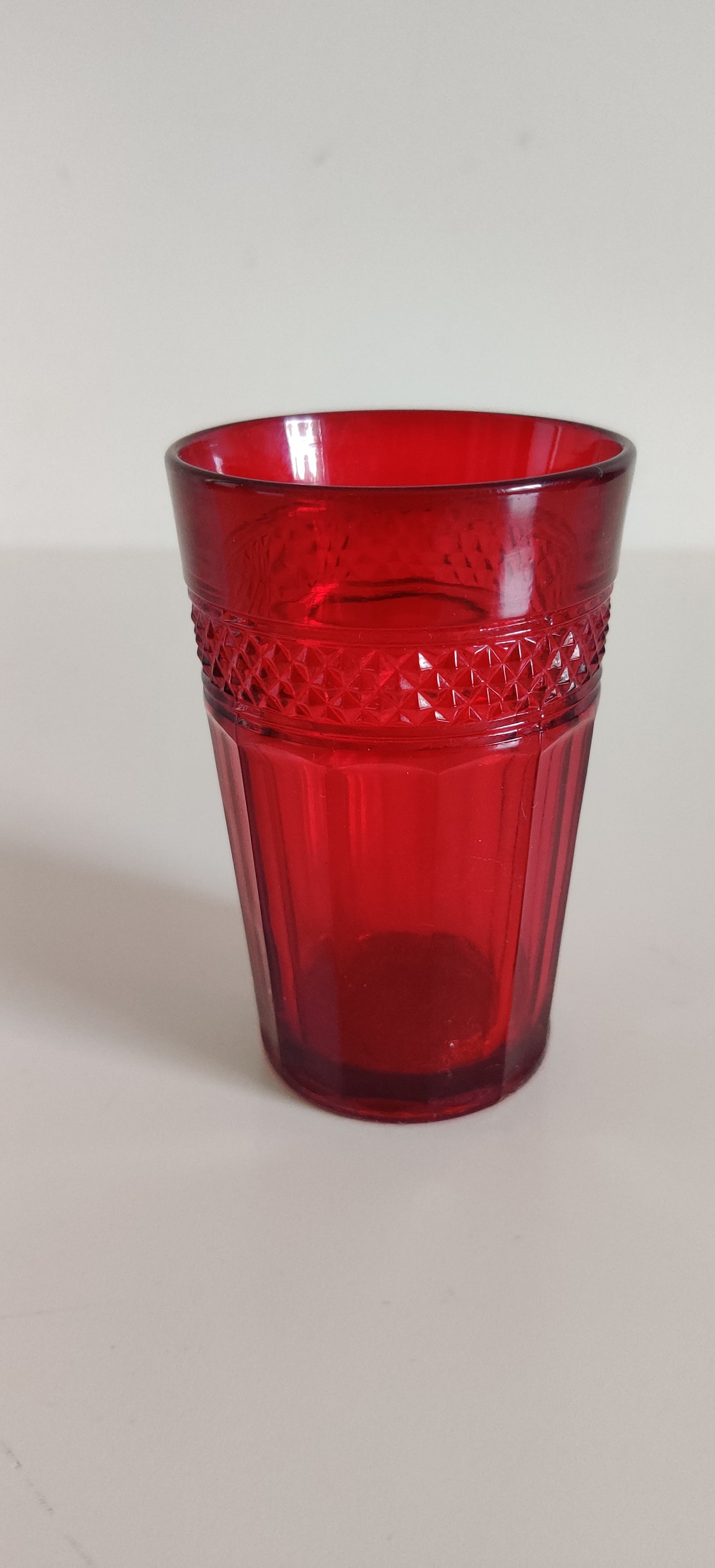 Viking Art Glass - Mt. Vernon Red Liköörilasi