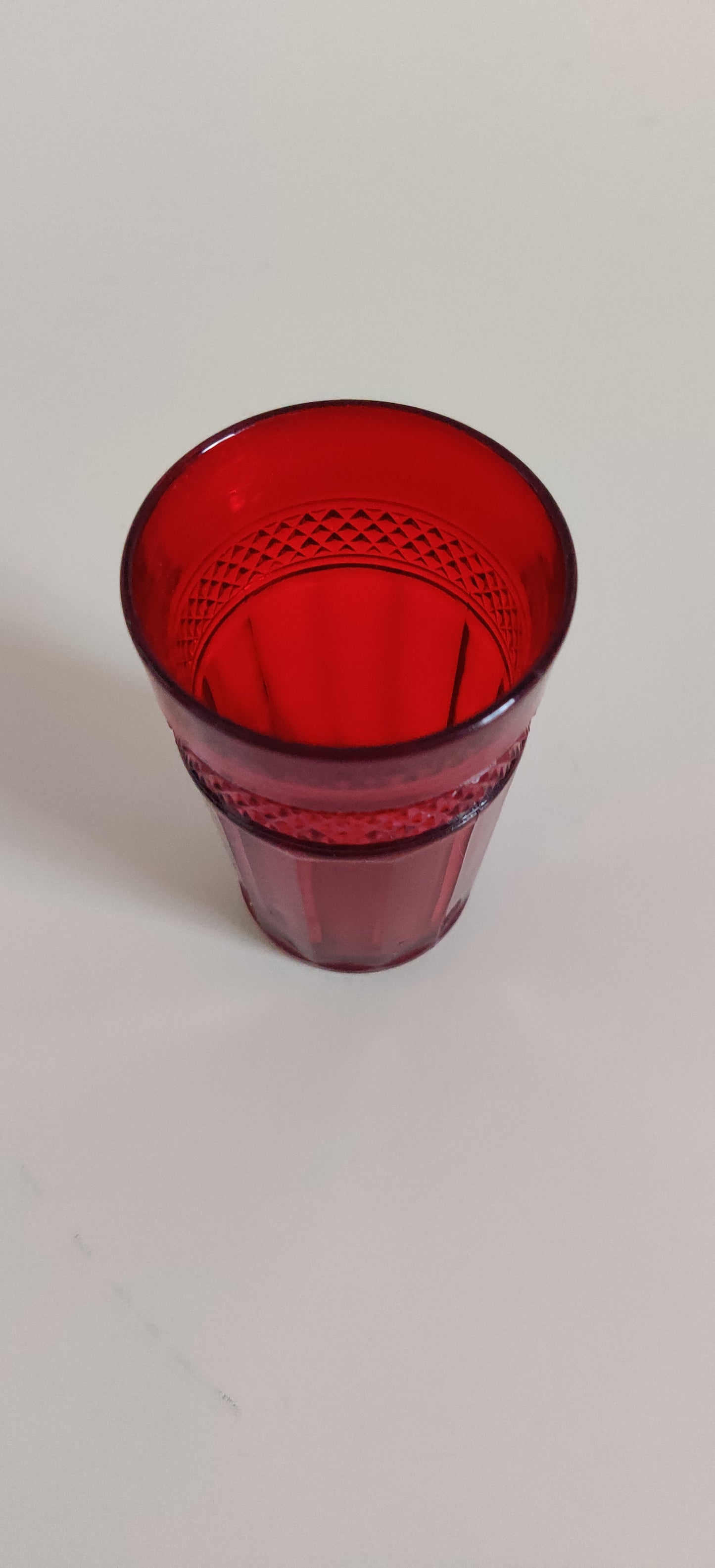 Viking Art Glass - Mt. Vernon Red Liköörilasi