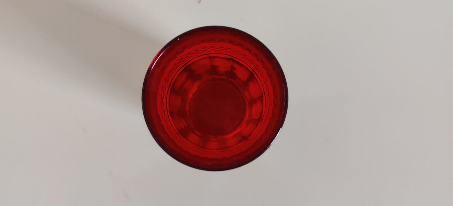 Viking Art Glass - Mt. Vernon Red Liköörilasi