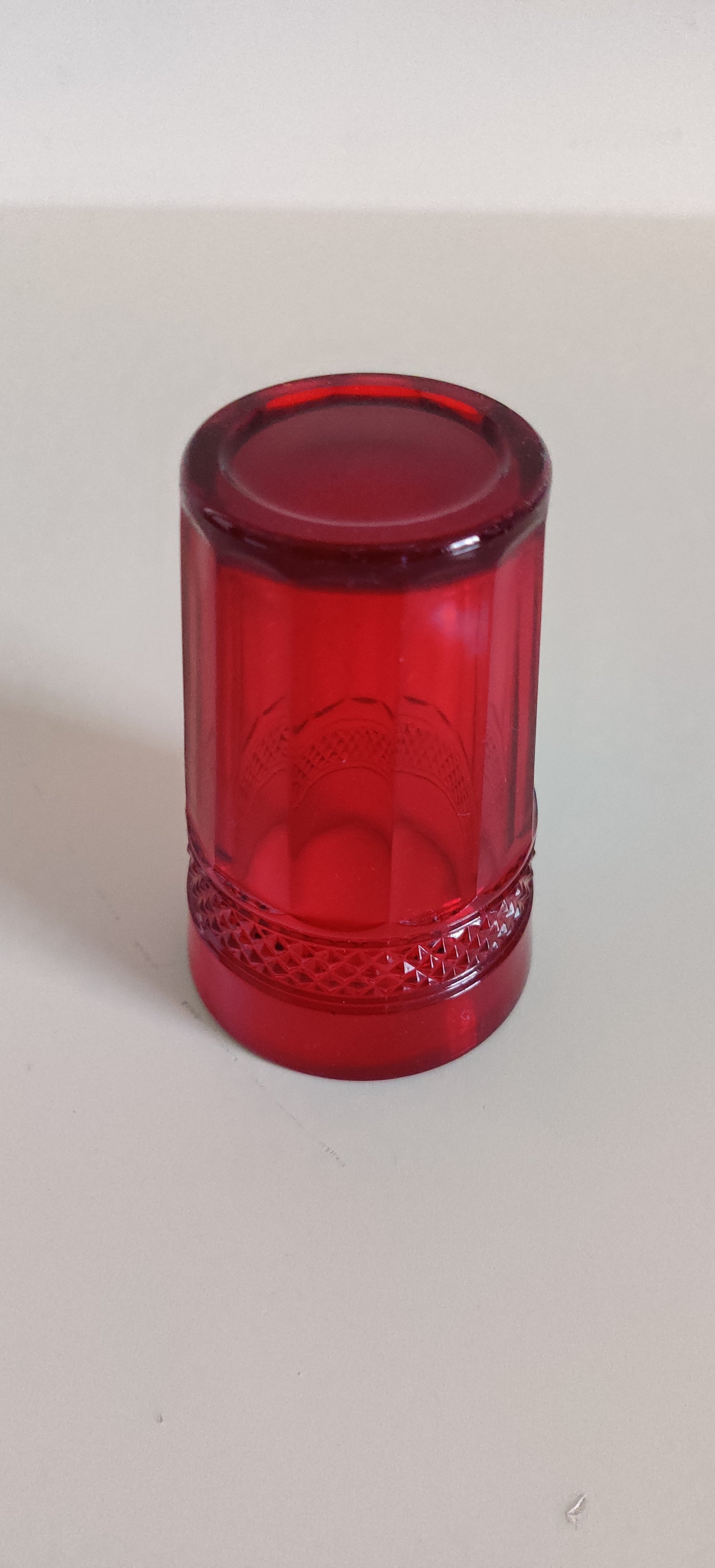 Viking Art Glass - Mt. Vernon Red Liköörilasi