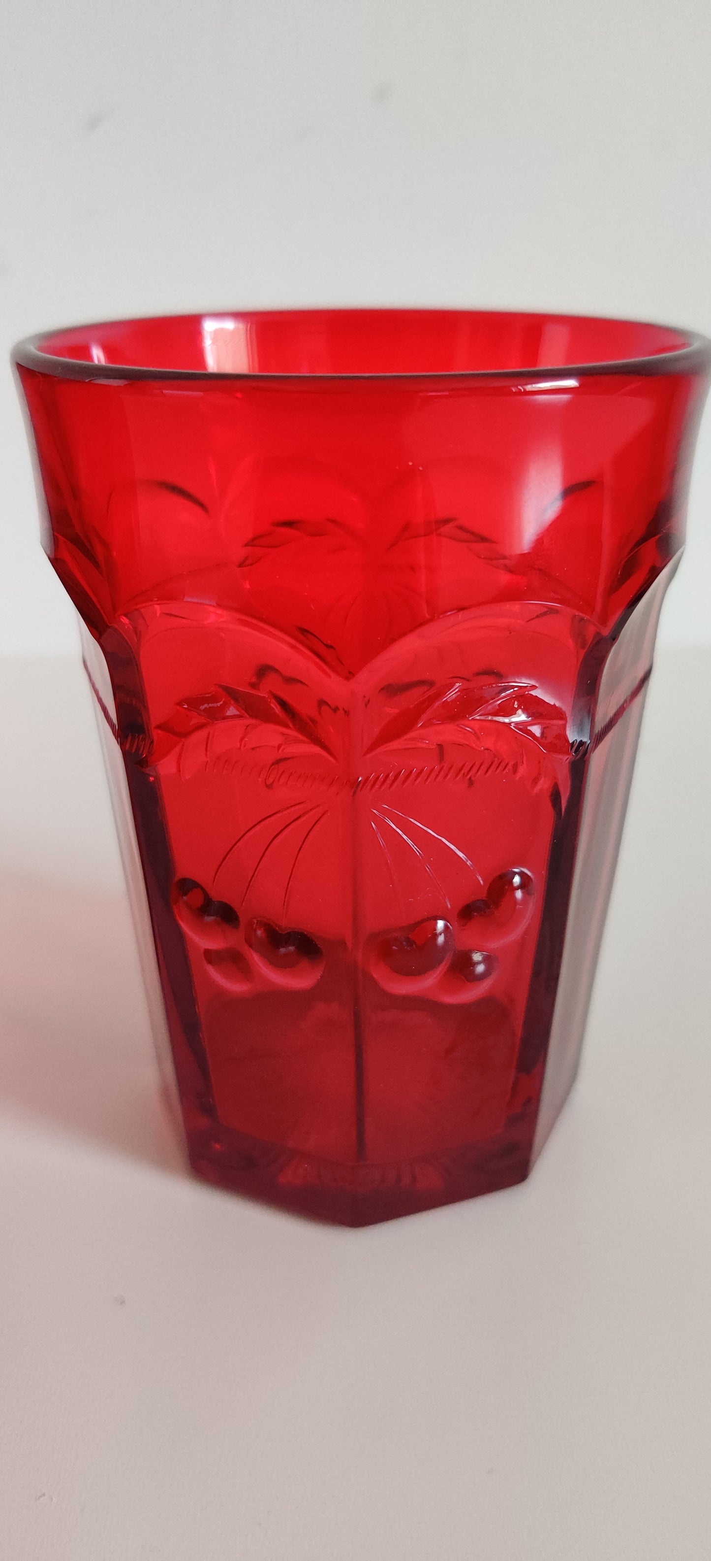 Mosser Glass - Cherry Ruby Juomalasi (2kpl, Kirsikka)