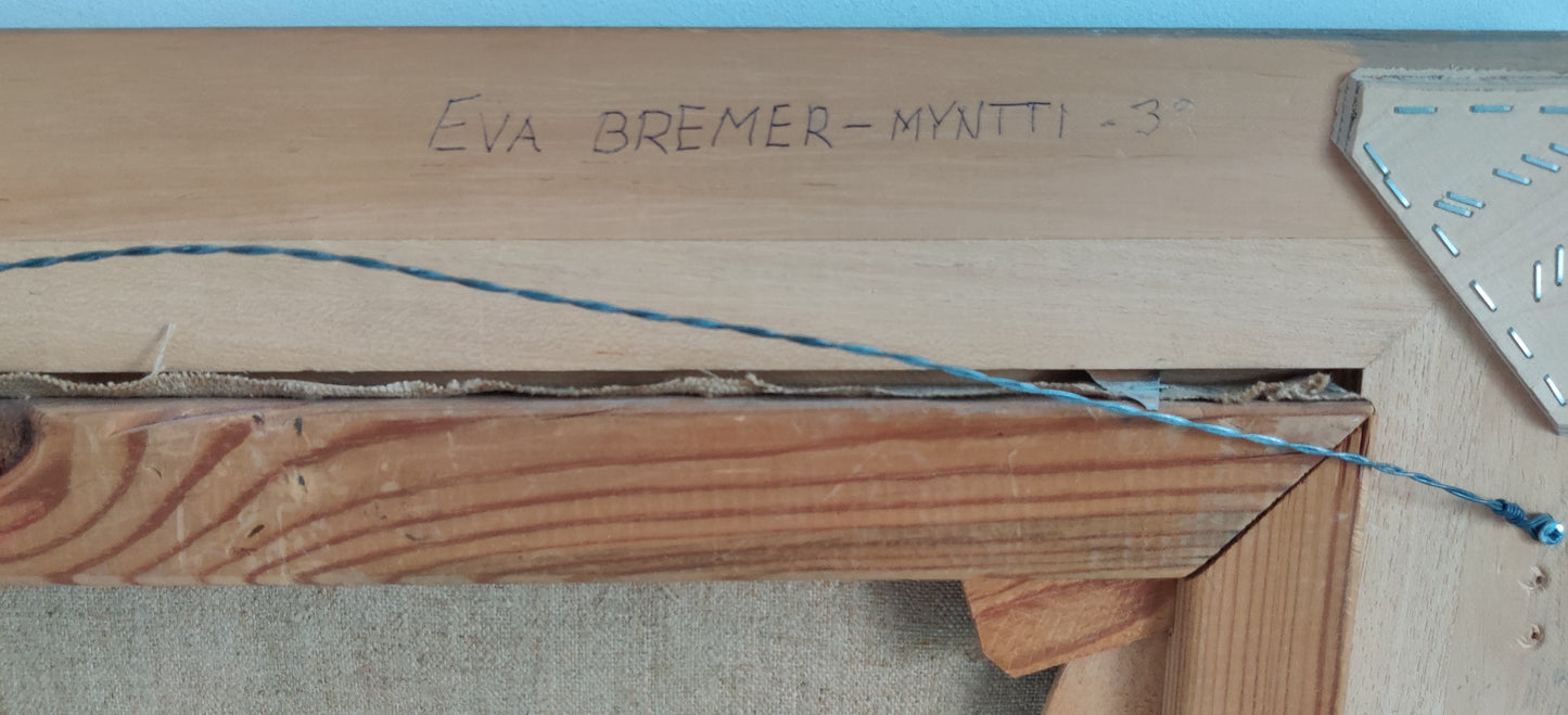 Eva Bremer-Myntti - Signeerattu Öljyvärityö (1932)