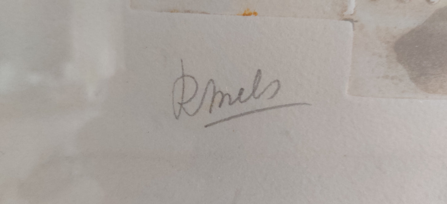 Rene Mels - Signeerattu Numeroitu Grafiikka