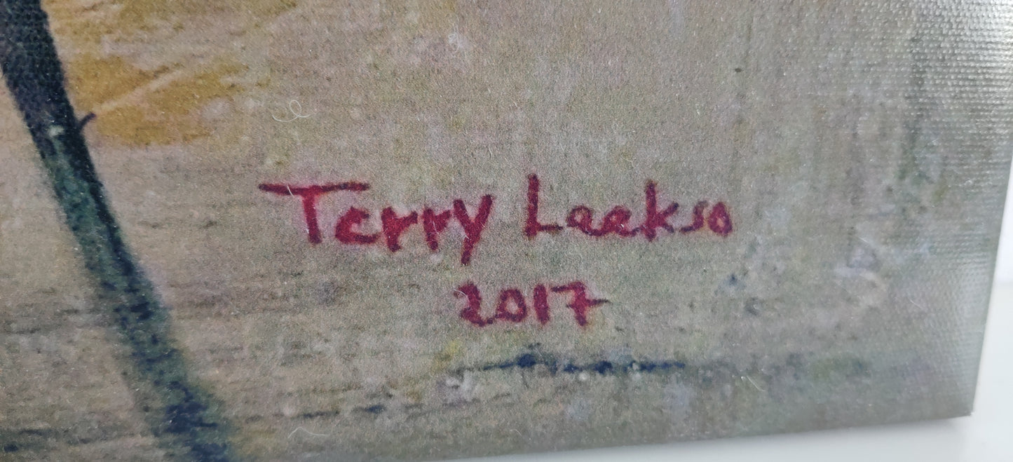 Terry Laakso - Signeerattu ja Numeroitu Vedos Kankaalle 2017