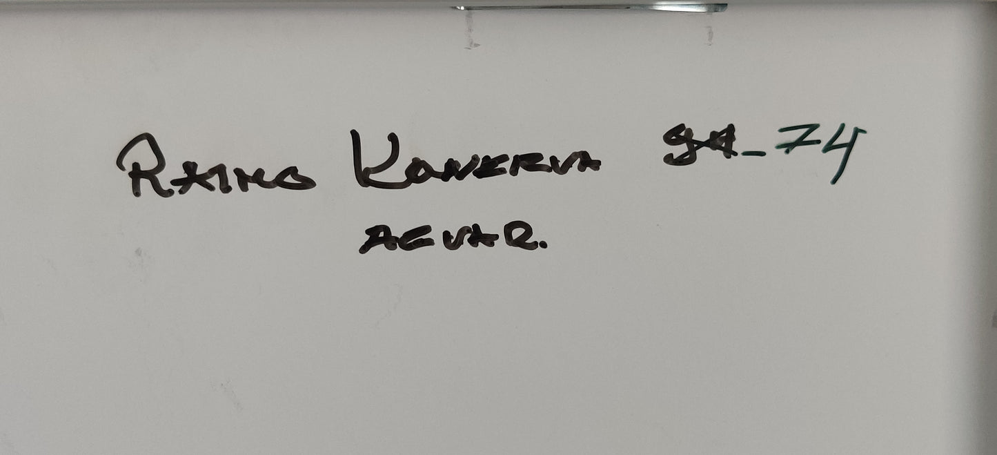 Raimo Kanerva - Signeerattu Akvarellimaalaus (1974)