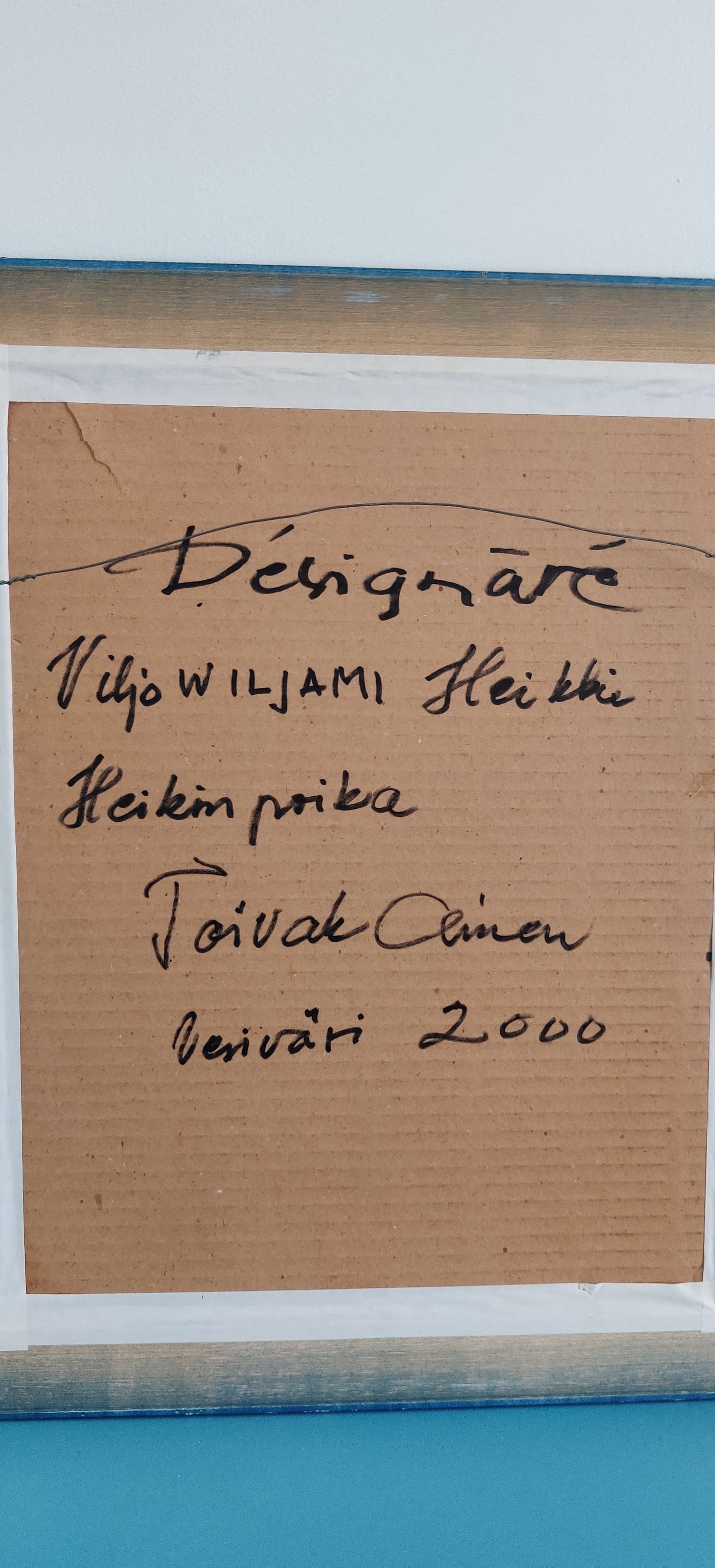 Viljo Toivakainen - Signeerattu Akvarellimaalaus (2000)