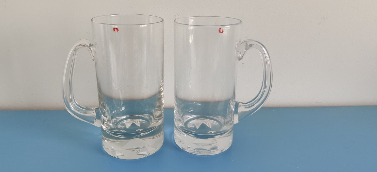 Iittala Jäänsärkijä Oluttuoppi (2kpl, 1968-1974, Tapio Wirkkala)