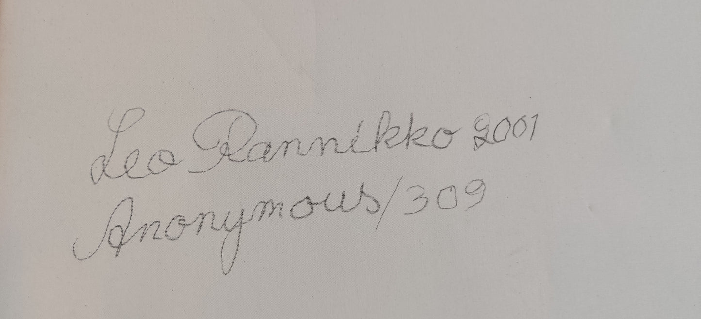 Leo Rannikko - Anonymous 309 (ISO, Sign. Grafiikka 2001)