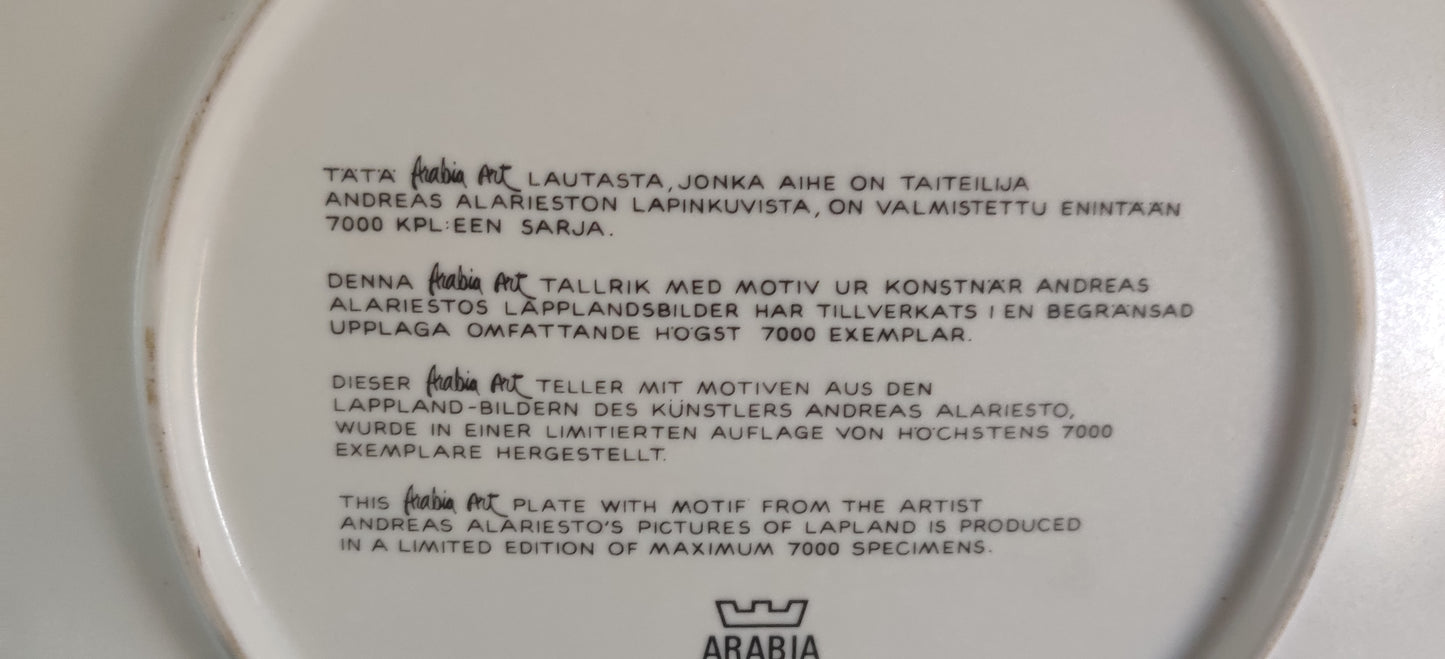 Arabia - Arabia Art Pontikan Keittäjät Seinälautanen (Andreas Alariesto)