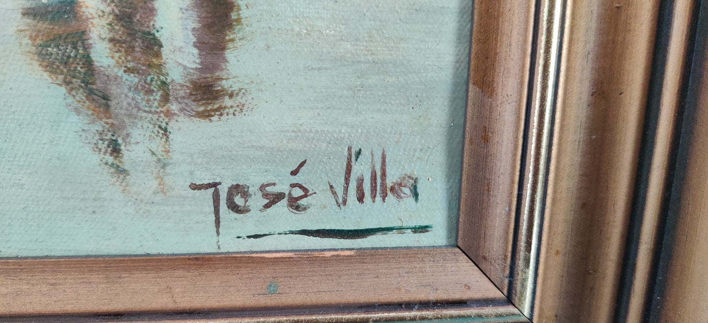 Jose Villa - Signeerattu Öljyvärimaalaus