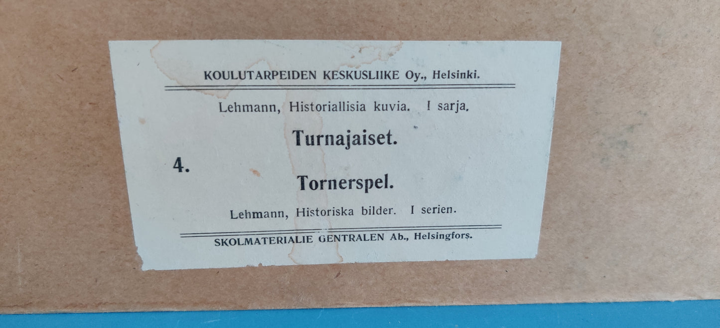 Opetustaulu - Turnajaiset (Historiallisia Kuvia, I-Sarja)