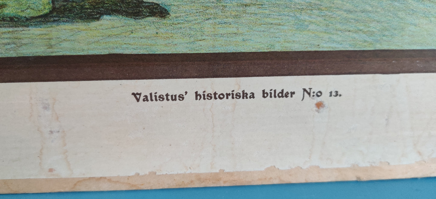 Opetustaulu - Valistuksen Historiallisia Kuvia, Turun Linna / Åbo Slott