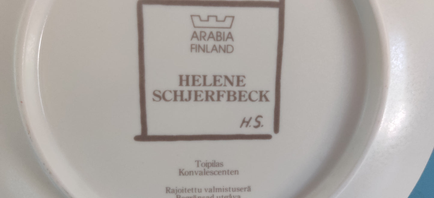 Arabia Toipilas Seinälautanen (Helene Schjerfbeck)