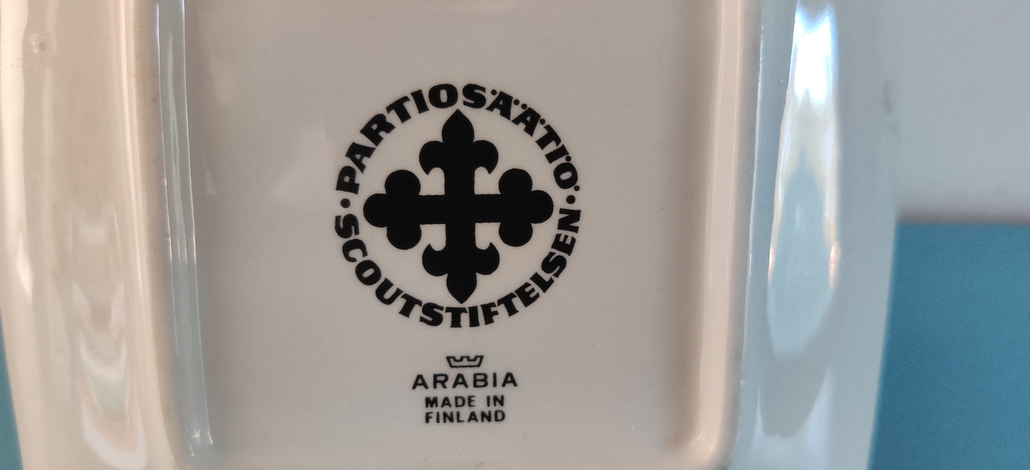 Arabia Oulun Tuomiokirkko Seinälautanen (1967, Henrik Tikkanen)