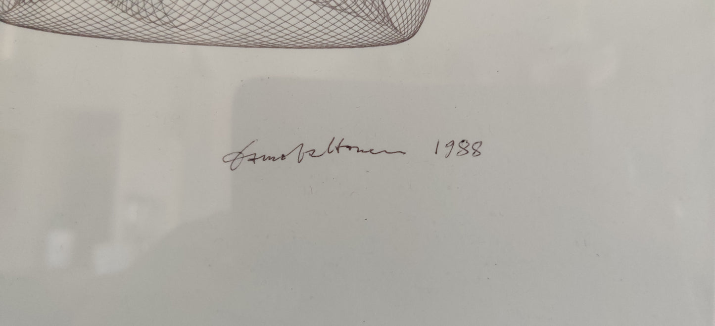 Osmo Valtonen - Signeerattu Grafiikka (1988)