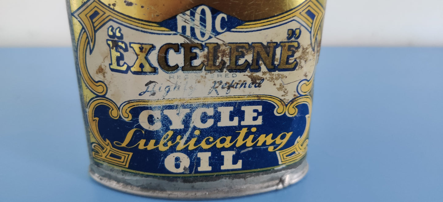 The Humber Oil Co. Ltd - Excelene Cycle Oil Peltipurkki (Vähän Käytetty)