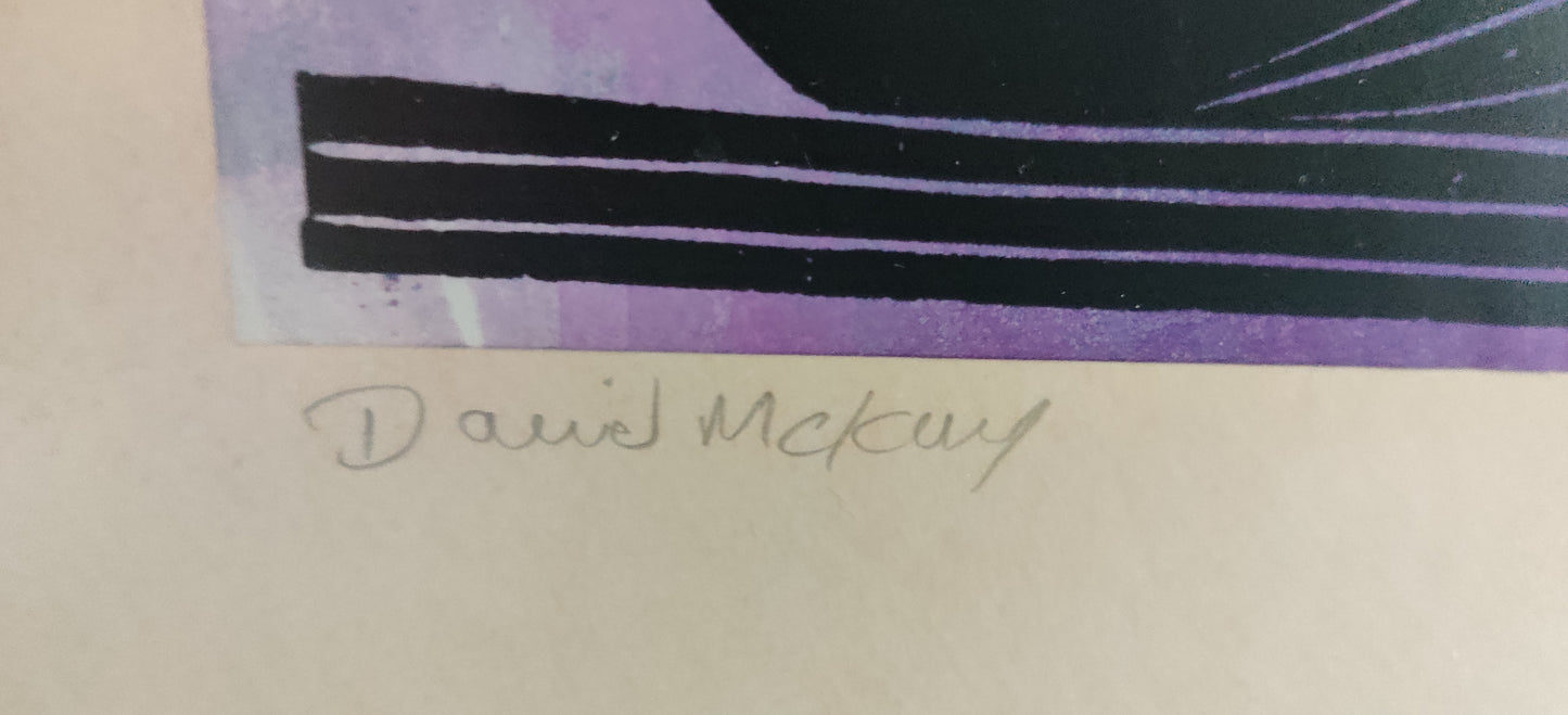 Daniel McKay - Signeerattu Grafiikka (1980)