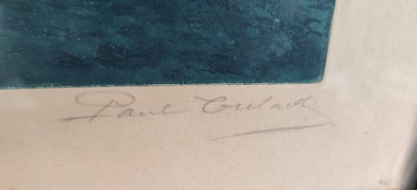 Eugene Paul / Gen Paul - Signeerattu Etsaus / Akvatinta (1919-1925)