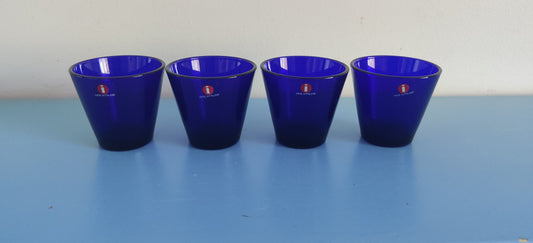 Iittala Kartio Snapsilasi (4kpl, 6cl, Kaj Franck)