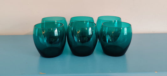 Riihimäen Lasi - 1044 Juomalasi (6kpl, 1958-1962, Nanny Still)